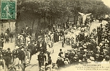 Remiremont. - Cavalcade de Bienfaisance du 16 Mai 1909. - Le Char de Jeanne d'Arc et son cortège